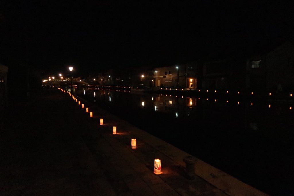 内川万灯の夜の内川の画像