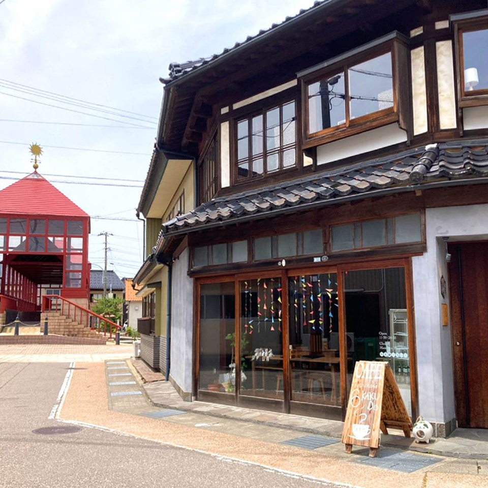 カフェ uchikawa 六角堂の店舗外観画像