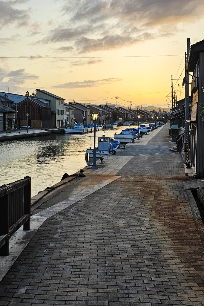 内川沿いの風景