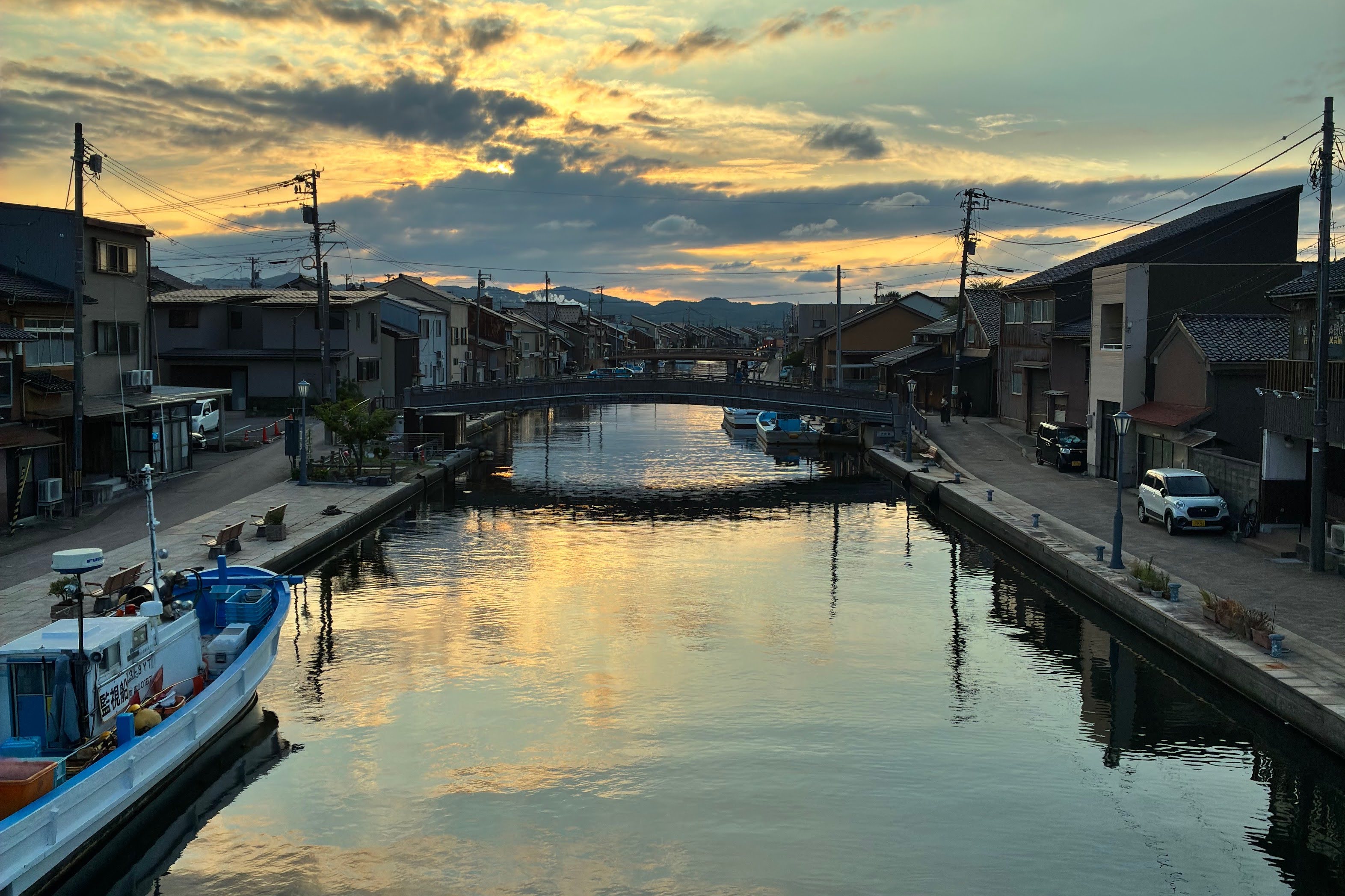 内川の風景